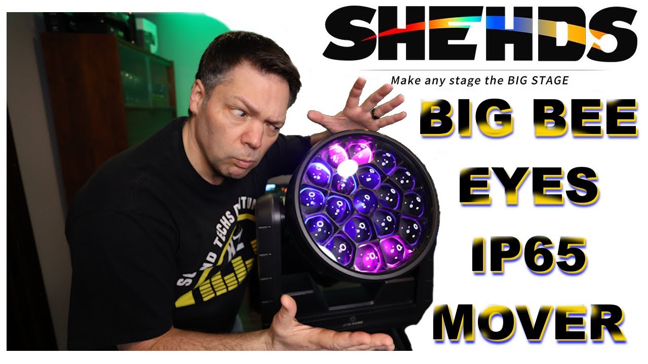Moving Head - IP65 Rated Big Bee Eye from SHEHDS - Let's take a look!