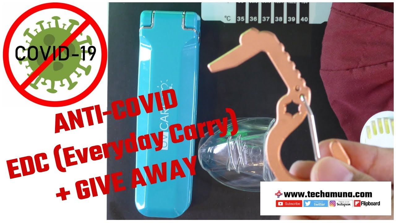 ANTI-COVID EDC (EVERYDAY CARRY)
