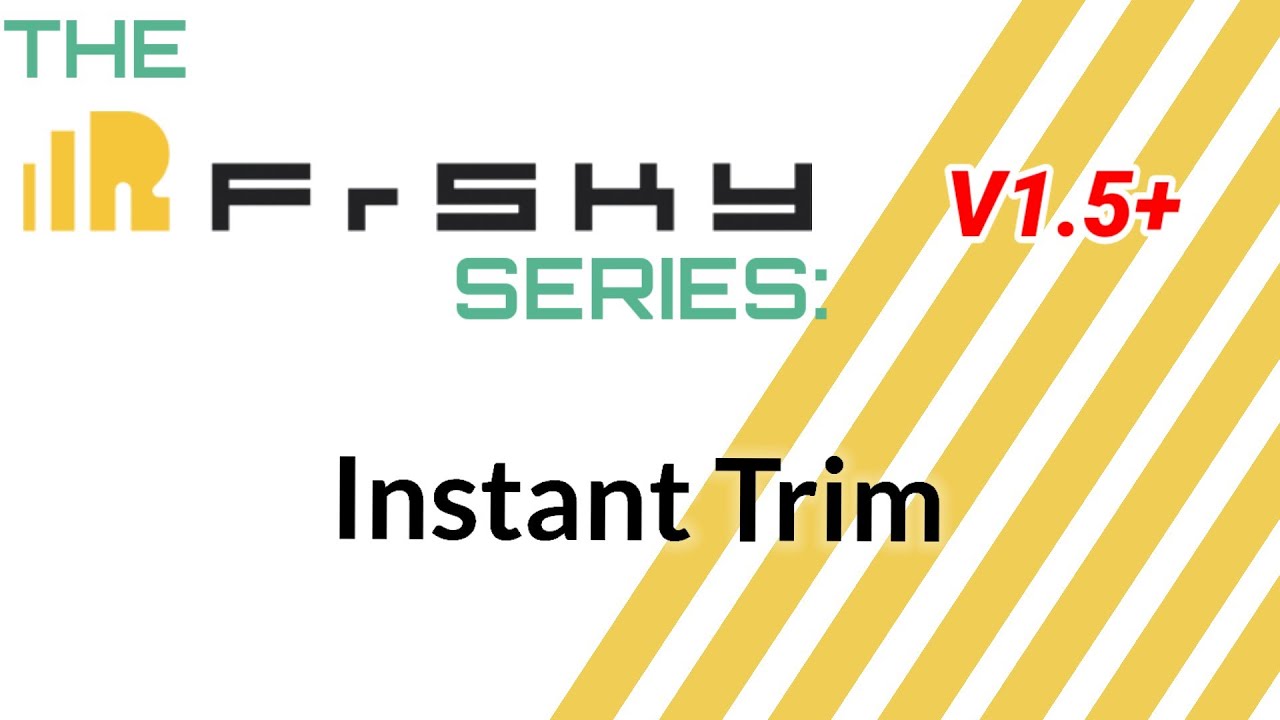 Серия Frsky (V1.5+): мгновенная обрезка
