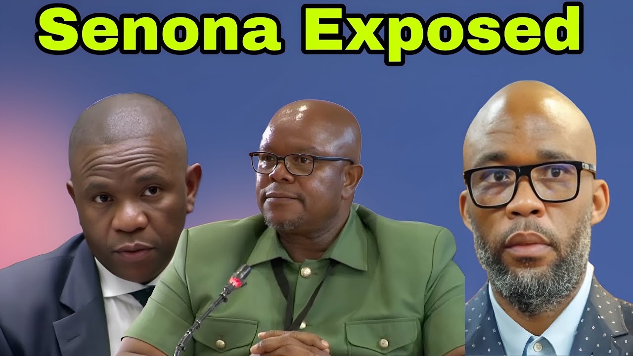 Major Gen Lesetja Senona Exposed after trying to reveal General Mkhwanazi messages.