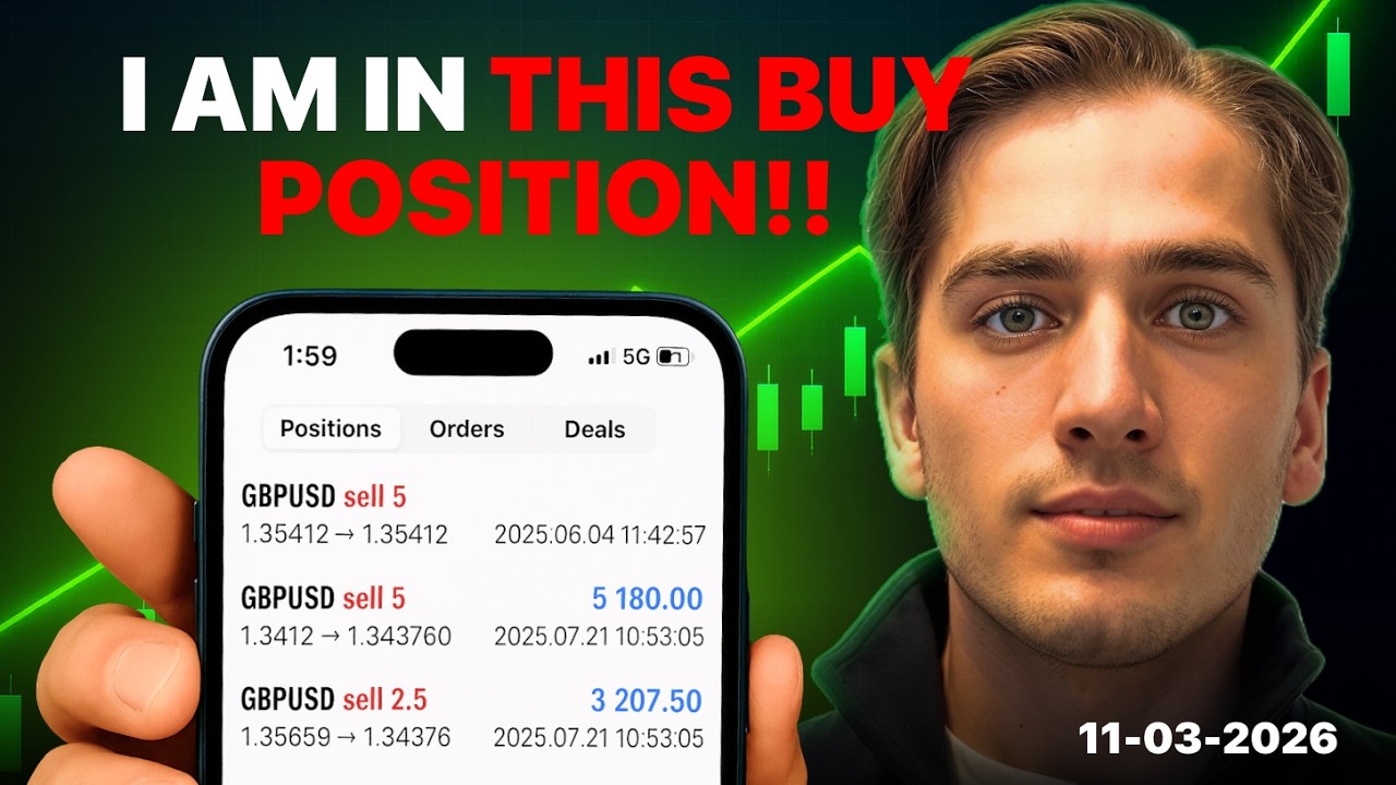 I AM IN THIS BUY POSITION!! - Forex Market Outlook Ep. 133