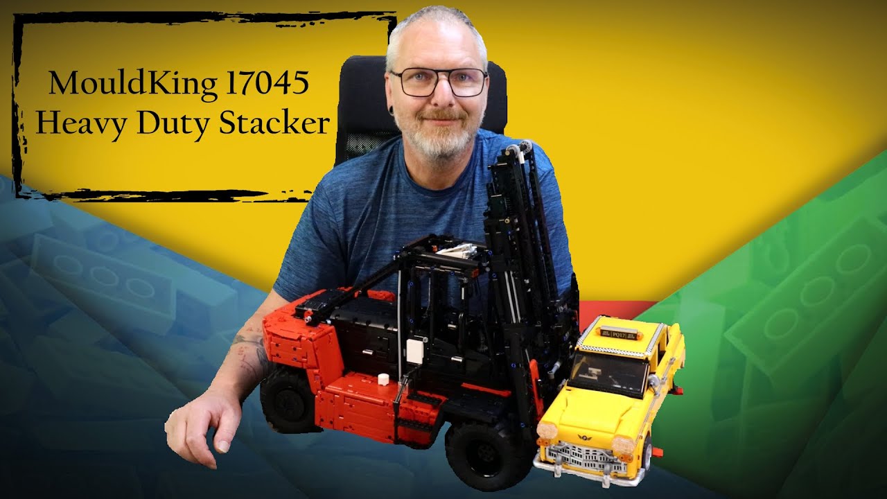Brutal gut bis ich es Zerstört habe. MouldKing 17045 Heavy Duty Stacker