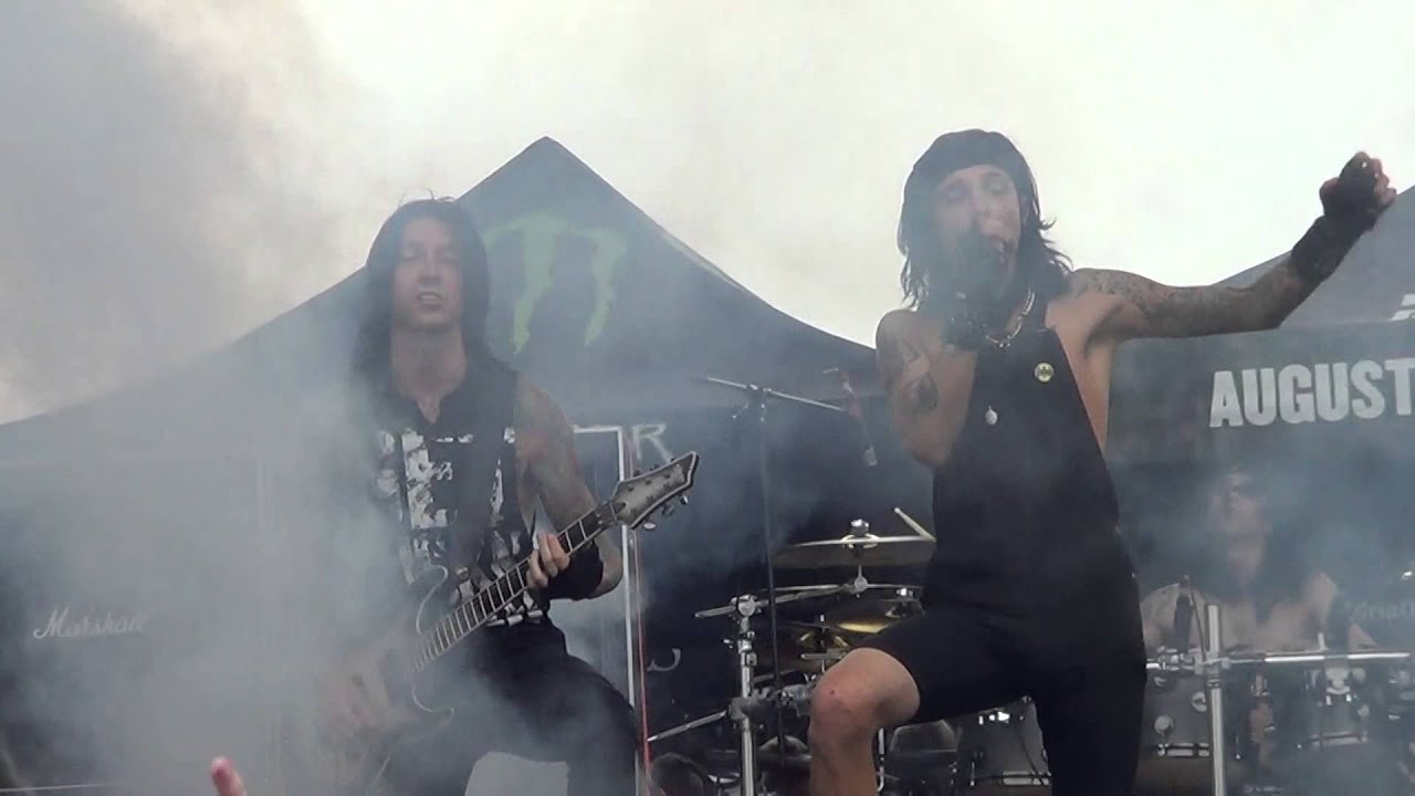 Black Veil Brides KICK START MY HEART and THE LEGACY Warped Tour Toronto HD