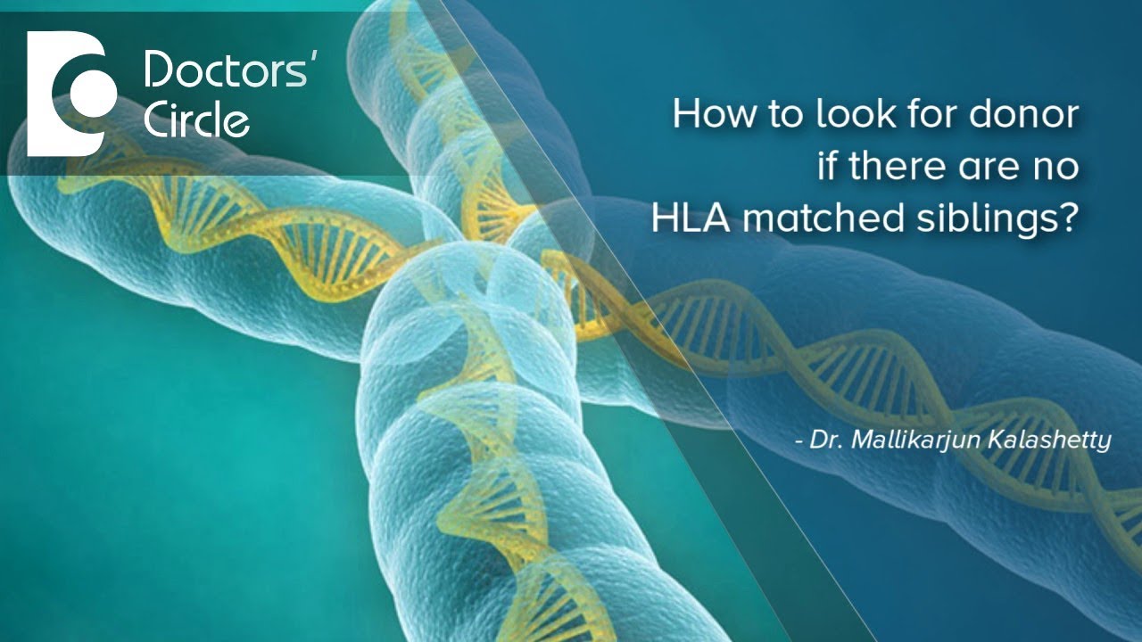 How to look for donor if there are no HLA matched siblings? - Dr. Mallikarjun Kalashetty