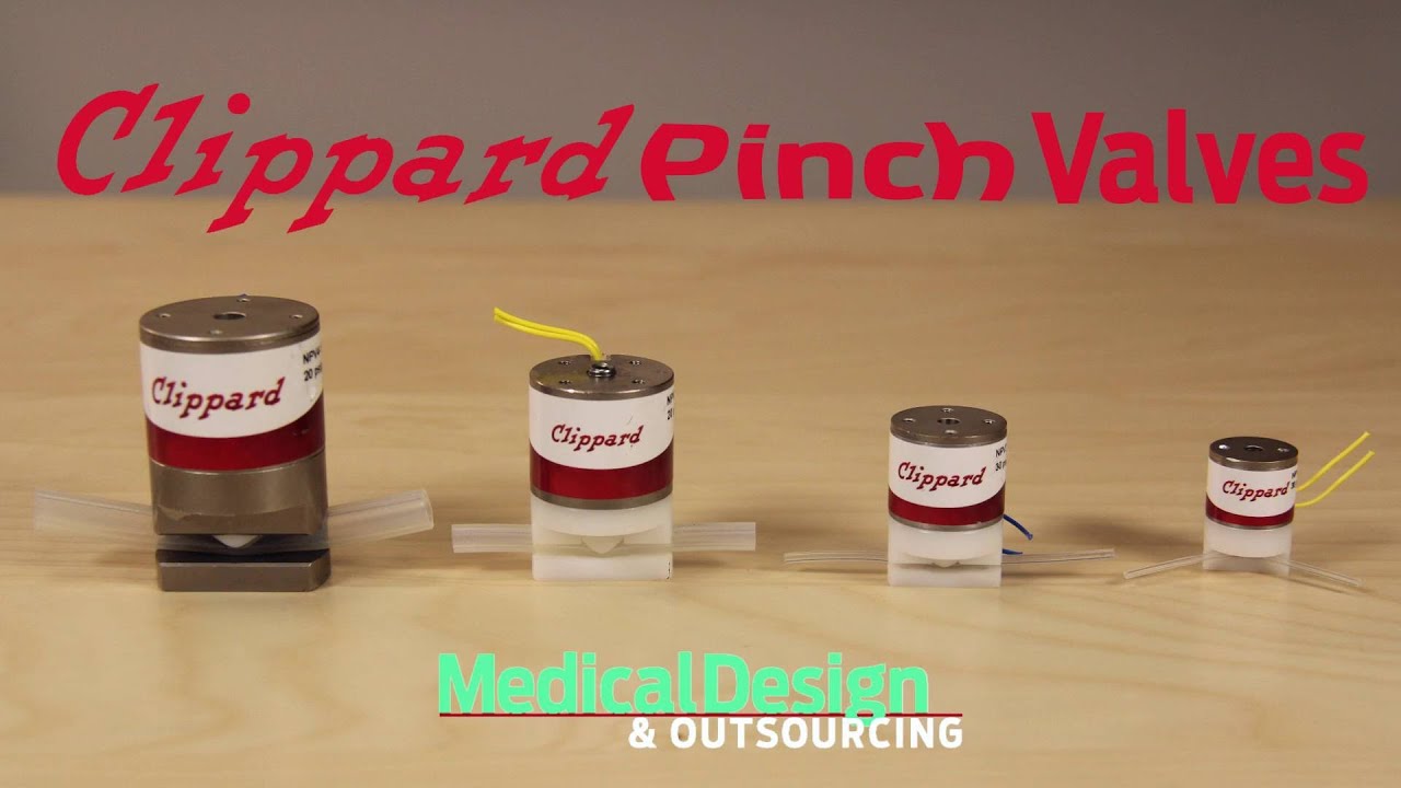 Pinch valves are compact, have low power consumption