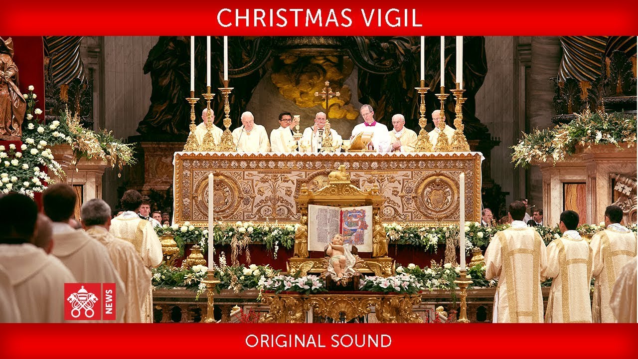 Pope Francis Holy Mass of the Christmas Vigil 2017-12-24