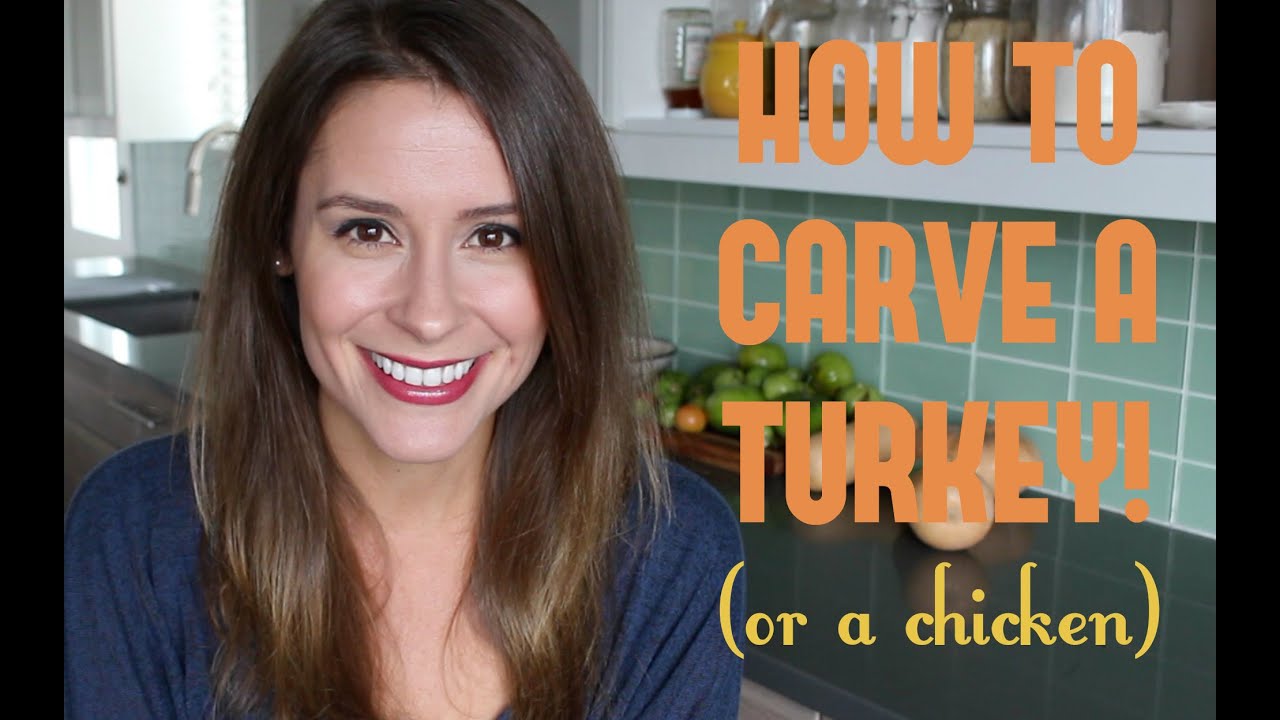How to Carve a Turkey or Chicken! Coley Cooks Thanksgiving
