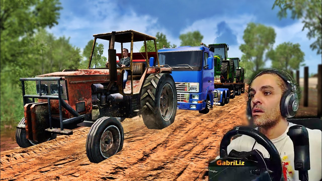 O TRATOR TEVE ME PUXAR NO ATOLEIRO - Vida de Caminhoneiro #257 - Euro Truck Simulator 2