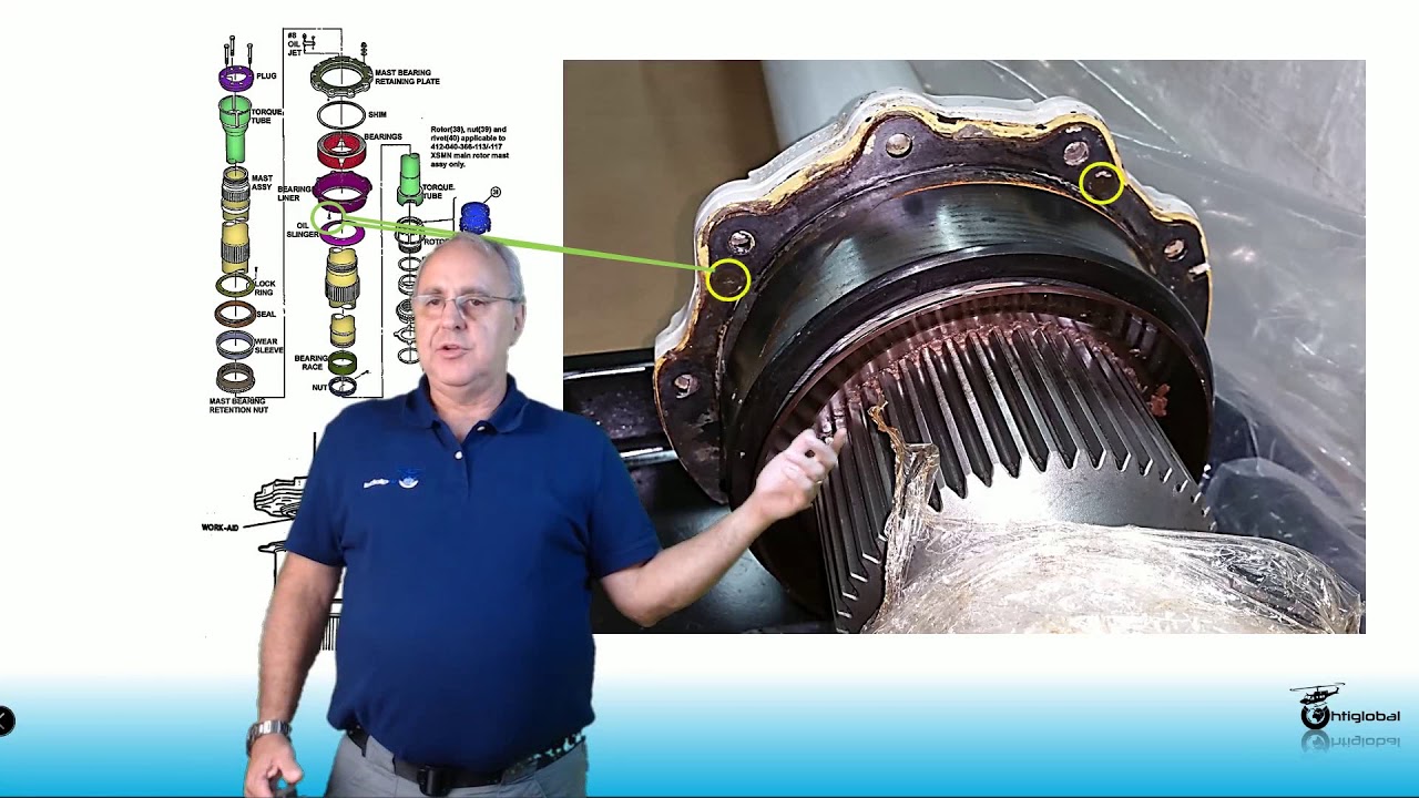 BELL 412 MAST SEAL LEAK ISSUE