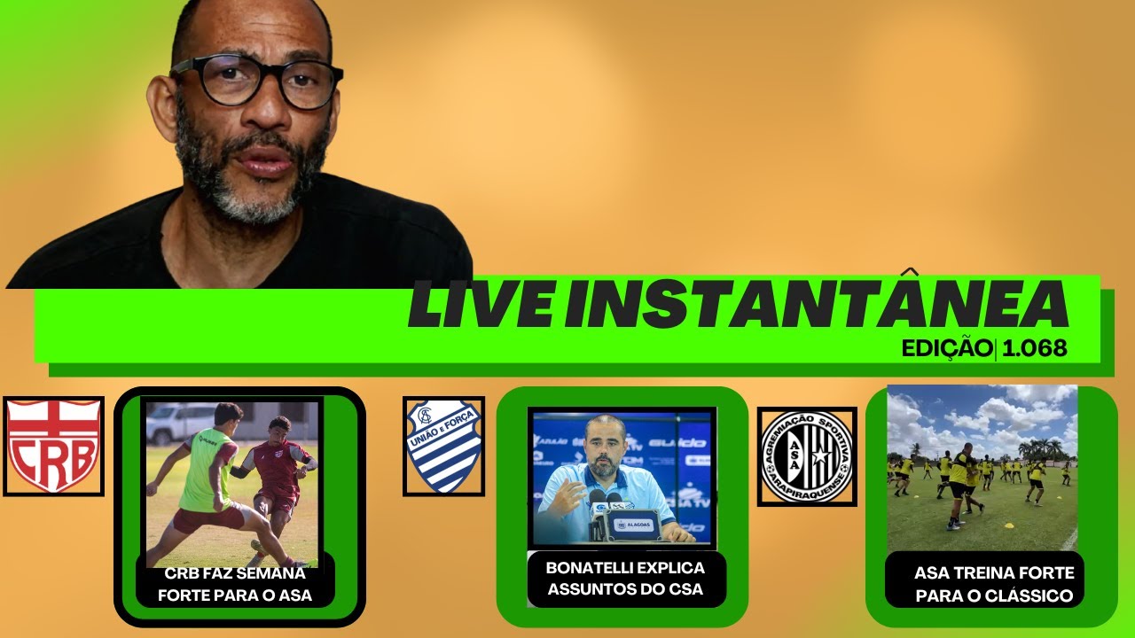 Live Instantânea | Edição 1.068