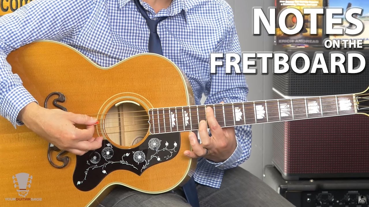 Learning Notes On The Fretboard - How to Navigate the Fretboard (Part 2)