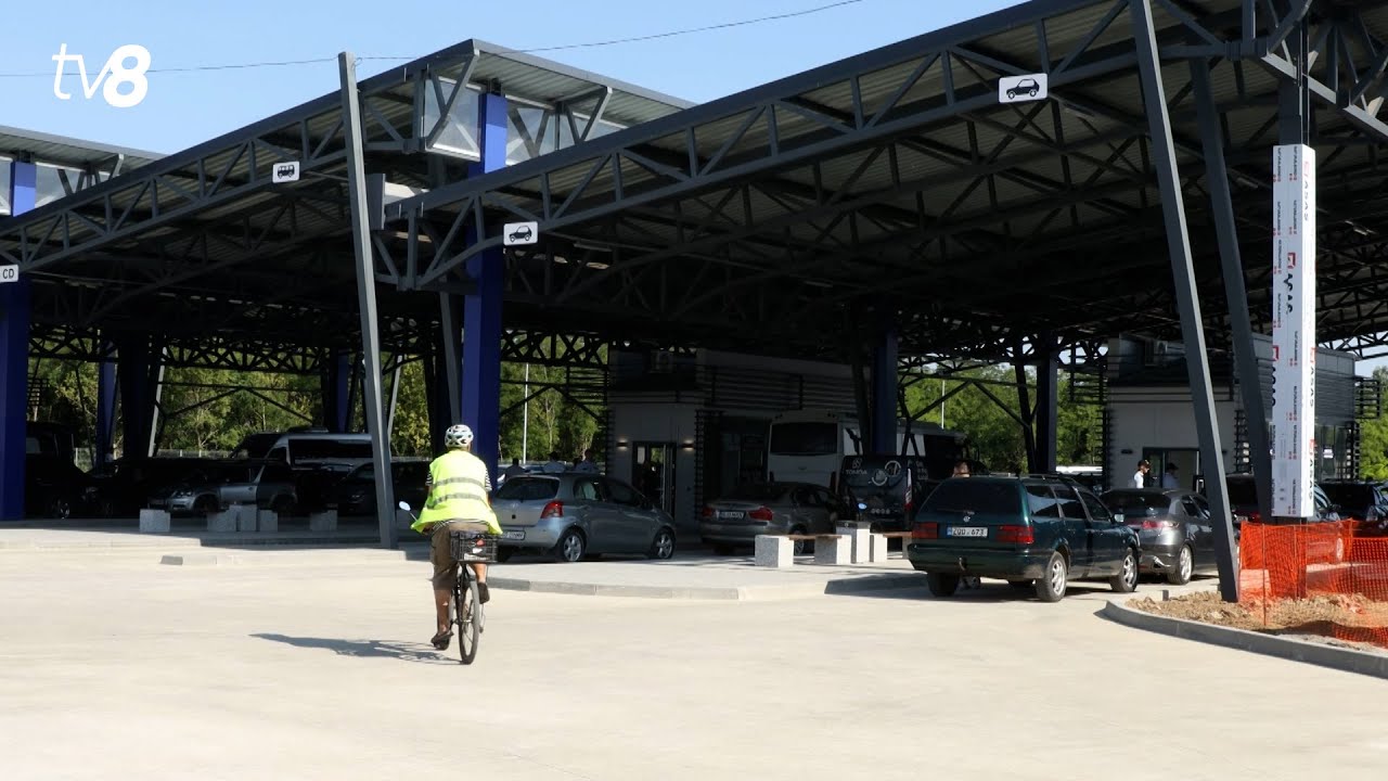 Vama Sculeni, redeschisă pe un sens. Autoritățile au mers să inspecteze lucrările de la vama Sculeni