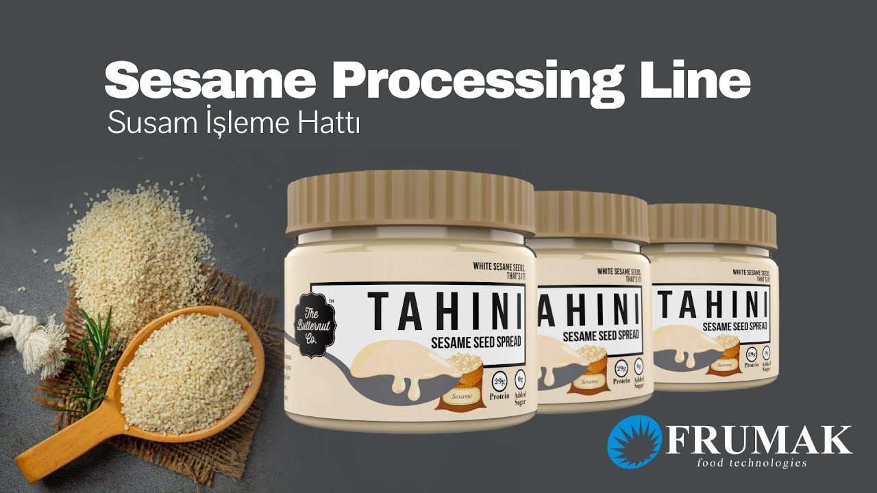 Frumak | Susam İşleme Hattı (Sesame Processing Line)