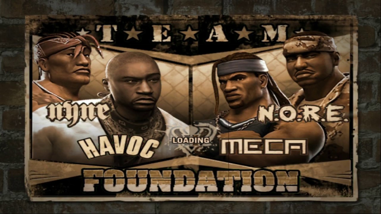 Def Jam Fight for NY (Battle) - Nyne/Havoc Vs Meca/N.O.R.E (Team Match)