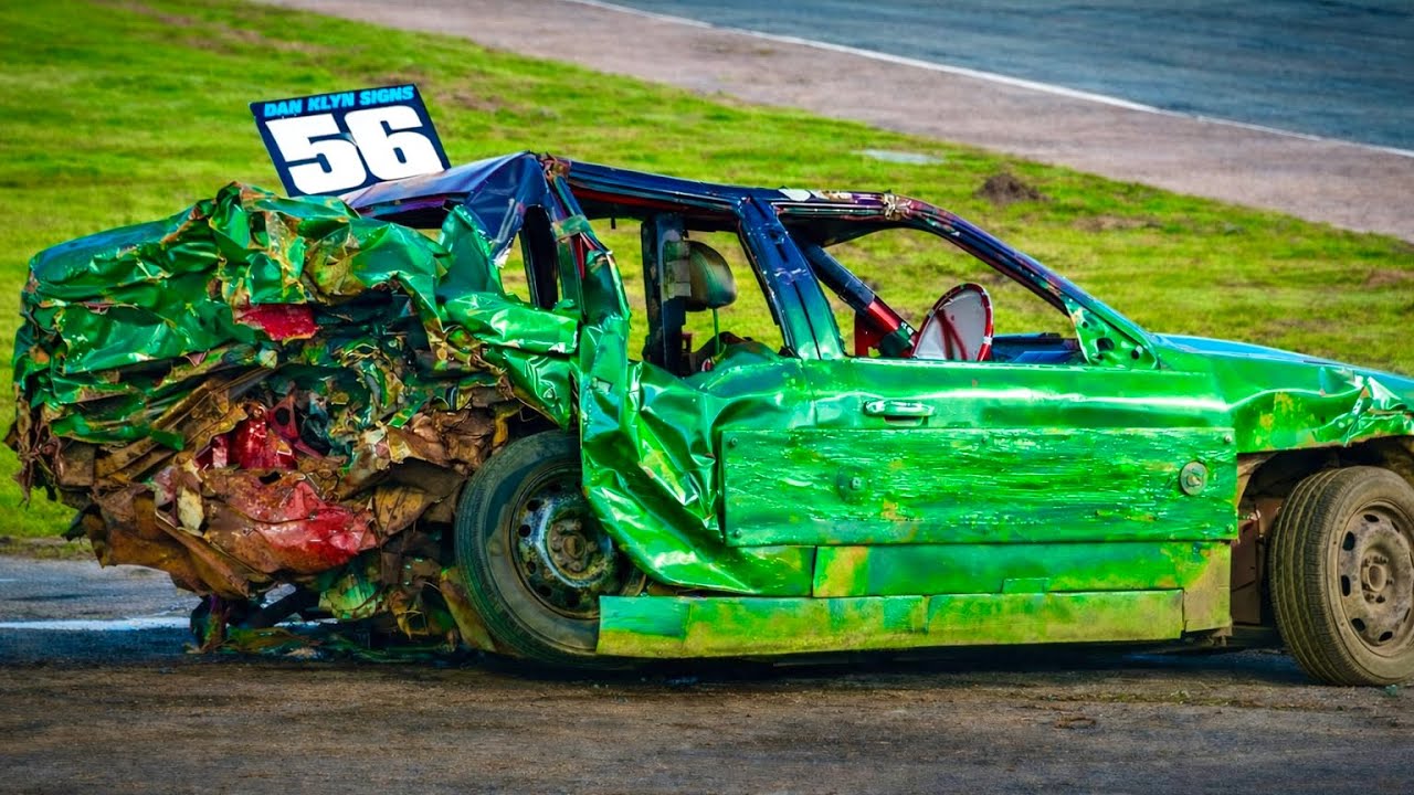 BEST CRASHES OF 2025! May-June Banger Racing