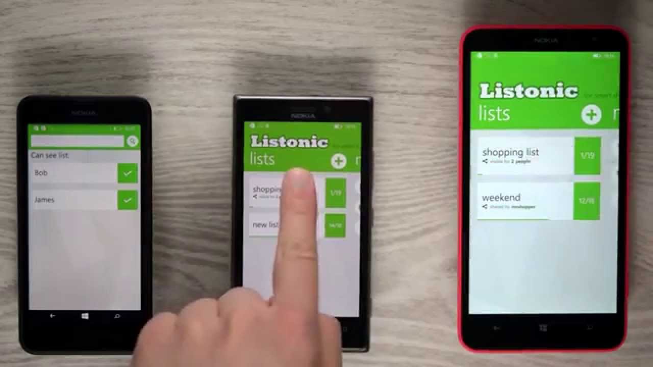 Listonic - shopping list for Windows Phone