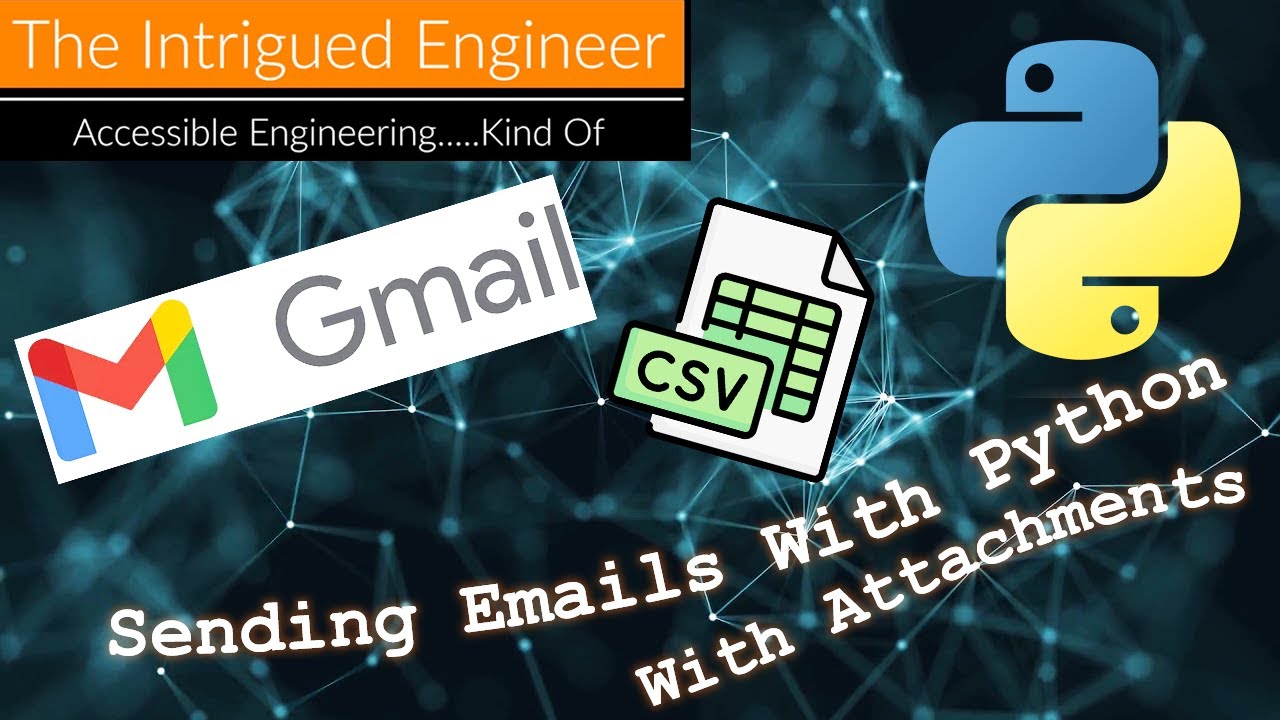 Отправка электронных писем с вложениями с помощью Python (новый метод для GMail — 2022)