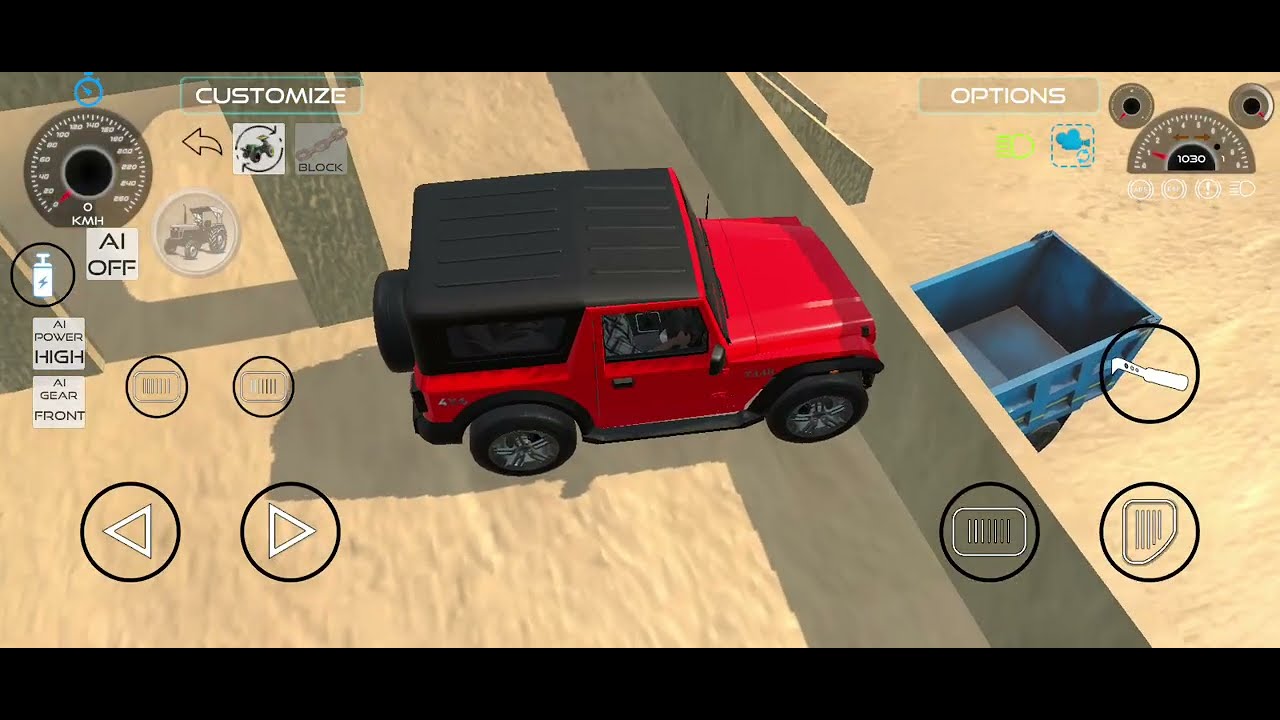 New dampar draving and loading with thar modified game simulator modified 