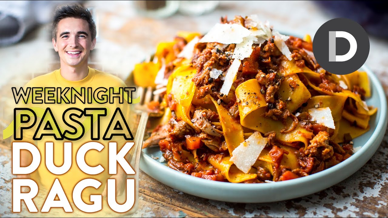 The BEST Duck Ragu Pasta!