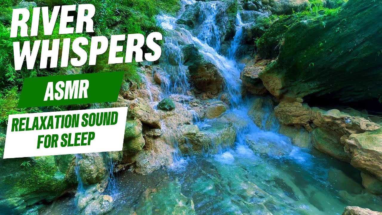 🛑 River Flow  | Gentle Nature Sounds ASMR for Sleep & Meditation | 3 Hours