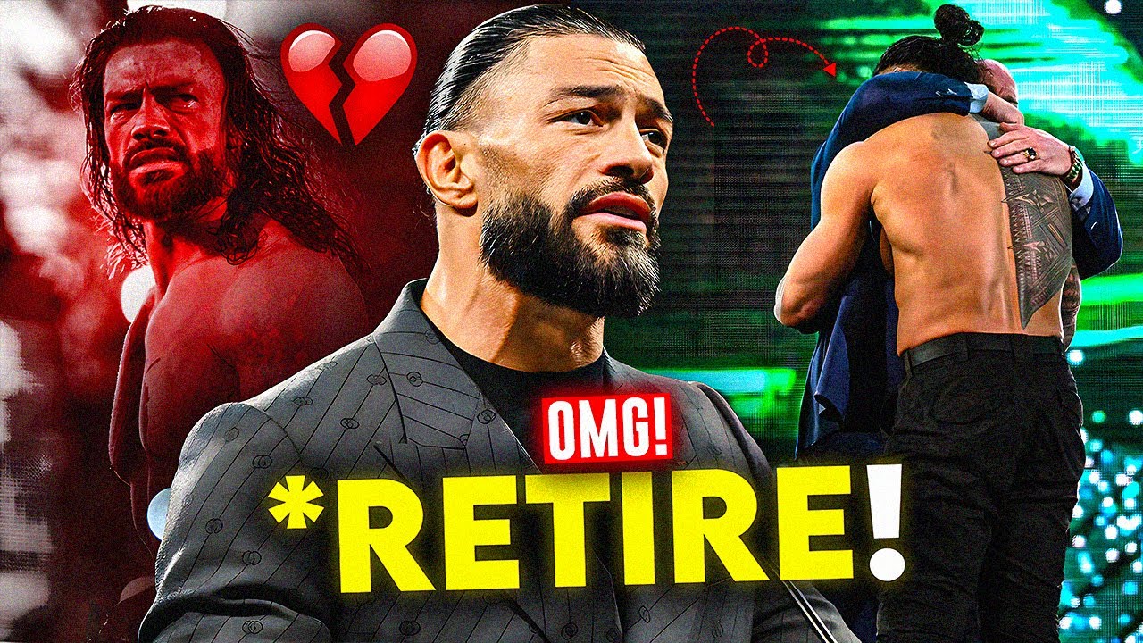 🚨BREAKING: Roman Reigns ANNOUNCED RETIREMENT 😭💔! SHOCKING NEWS | Roman Reigns RETIREMENT From WWE