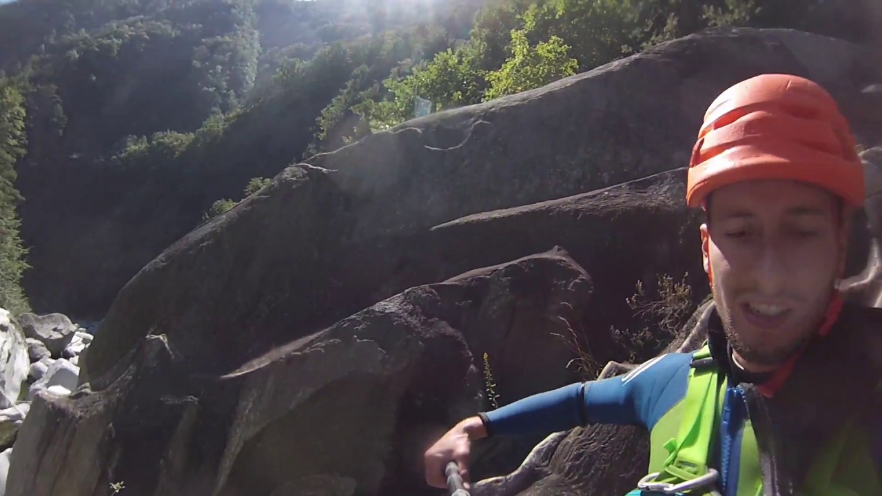 Canyoning Suisse - Italie 2016
