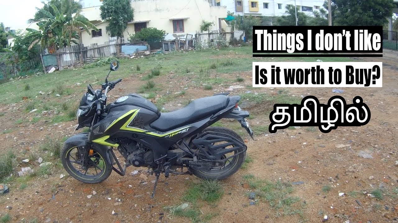 Things i don't Like in Hornet 160R | Tamil | B4Choose