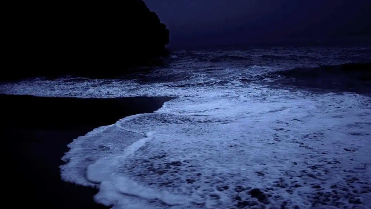 👉 You Will Fall Asleep in Minutes 🌊 Deep Sleep Ocean Waves • 10 Hours Black Screen