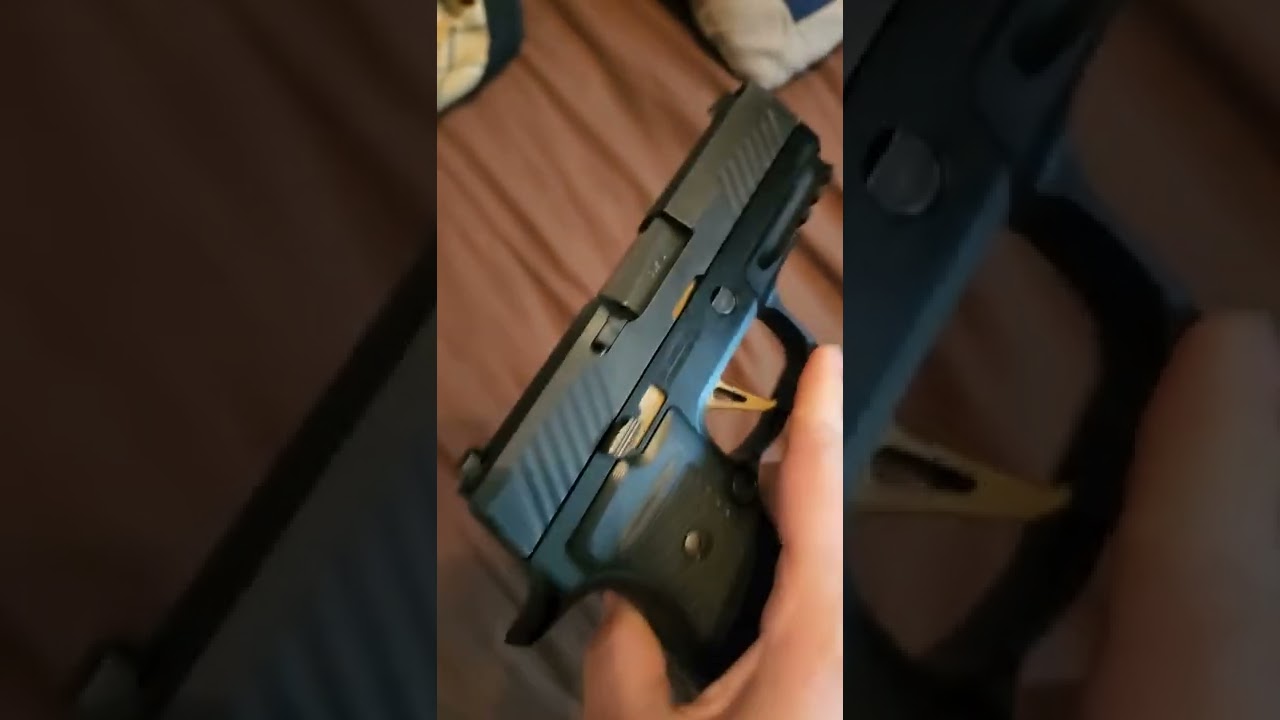 P320 AXG 357 sig custom werks trigger with axg grip #sigsauerp320 #pistolonly #handgunreview #gaming