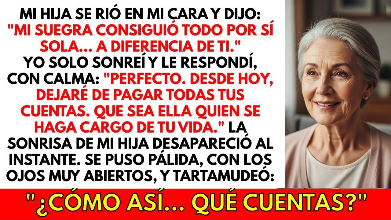 Mi hija dijo: “Mi suegra es mejor que tú.” Ella jamás imaginó lo que ocurriría después…