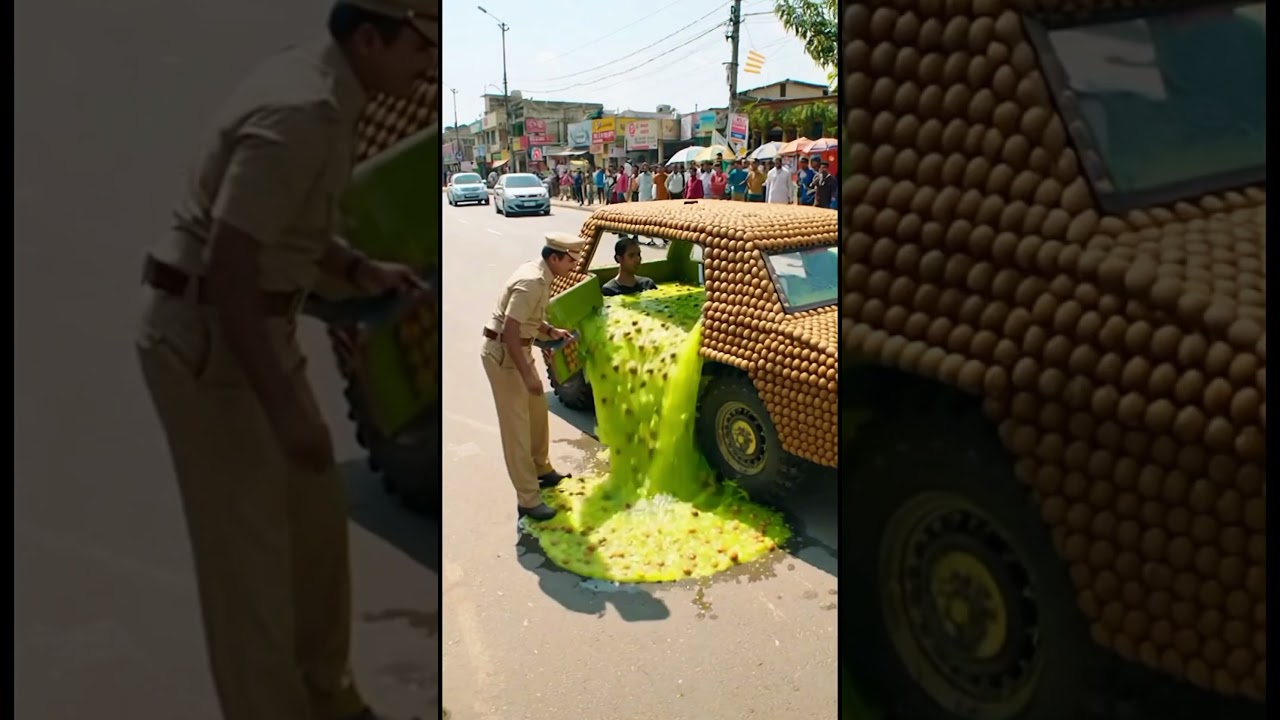 Road Pe Kiwi Car Ne Machaya Hungama 😱