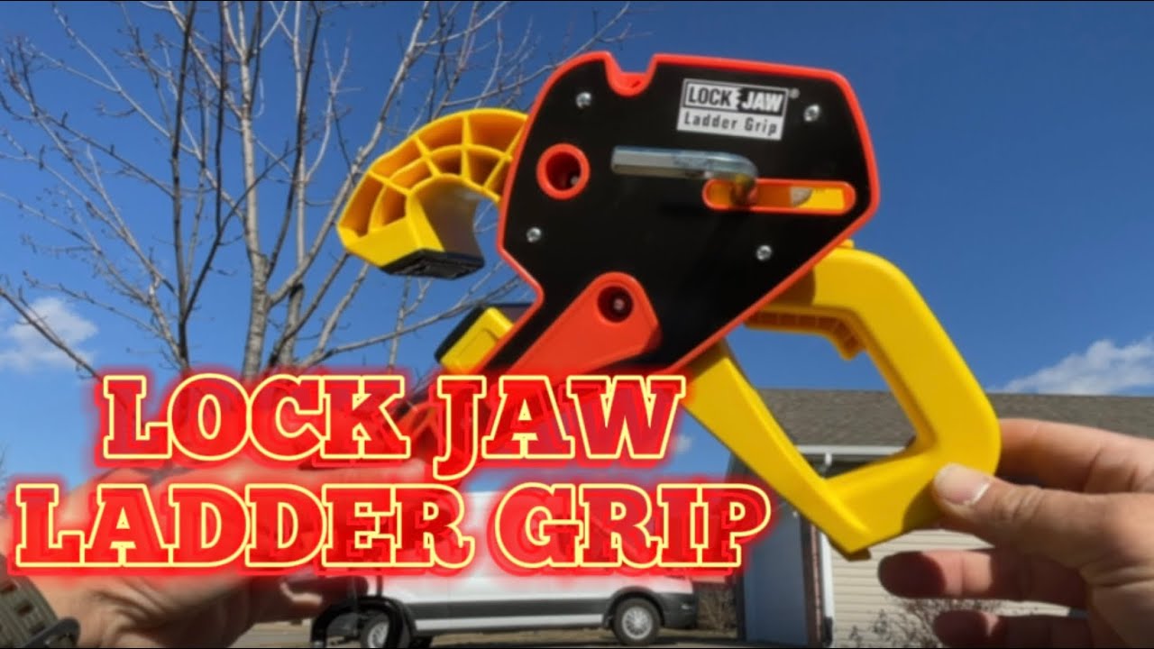 LOCK JAW LADDER GRIP #safetyfirst