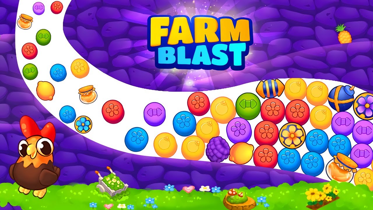 Farm Blast - Harvest & Relax (Level 1 - 24) Gameplay | Android Puzzle Game