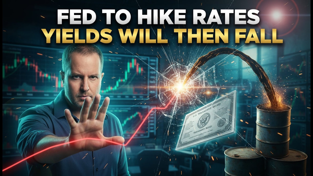 Oil Surges Past $106, Federal Reserve To Hike With Yields Above 5% And Yields Will Drop