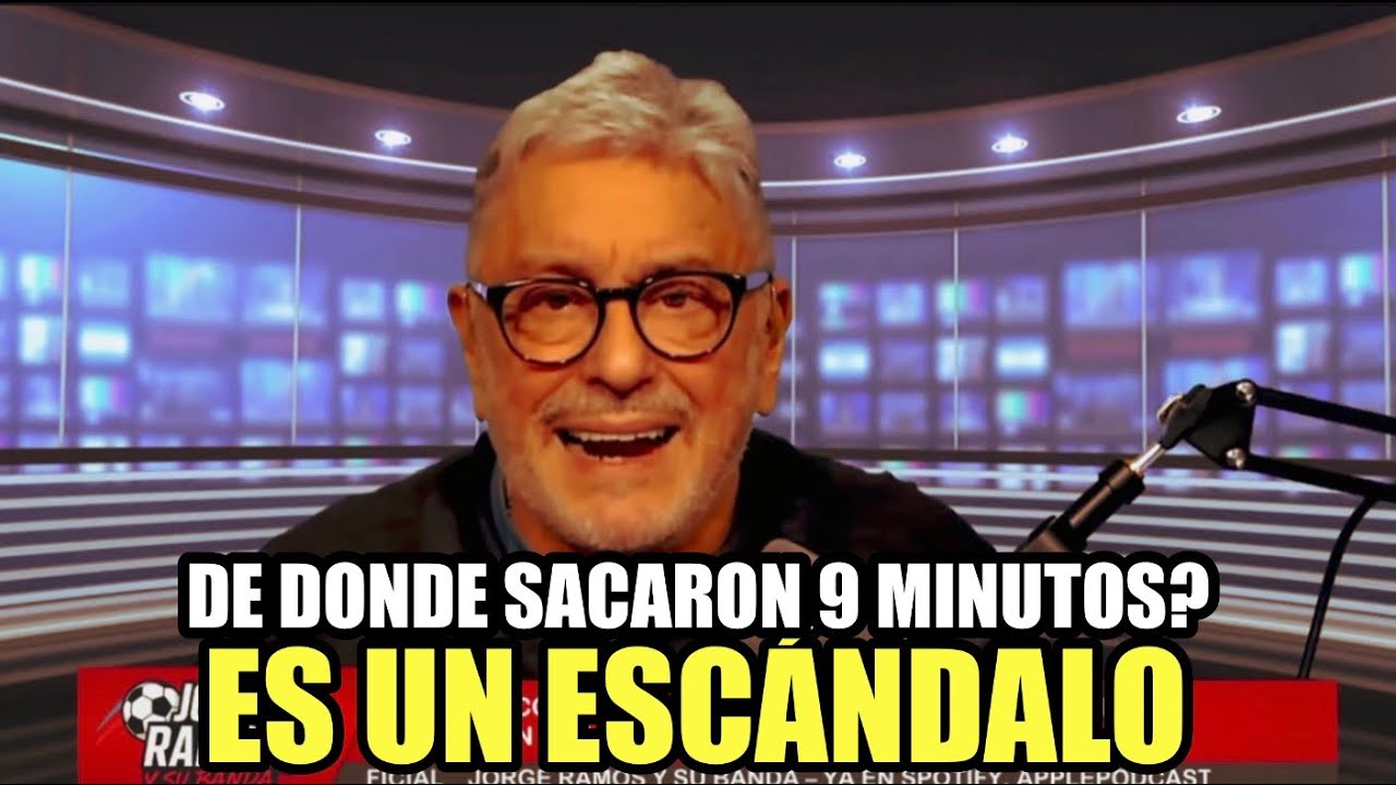 JORGE RAMOS HACE PEDAZOS AL REAL MADRID POR MAL JUEGO, ROBOS Y PISCINAZOS DE MBAPPE! ESPN DEPORTES