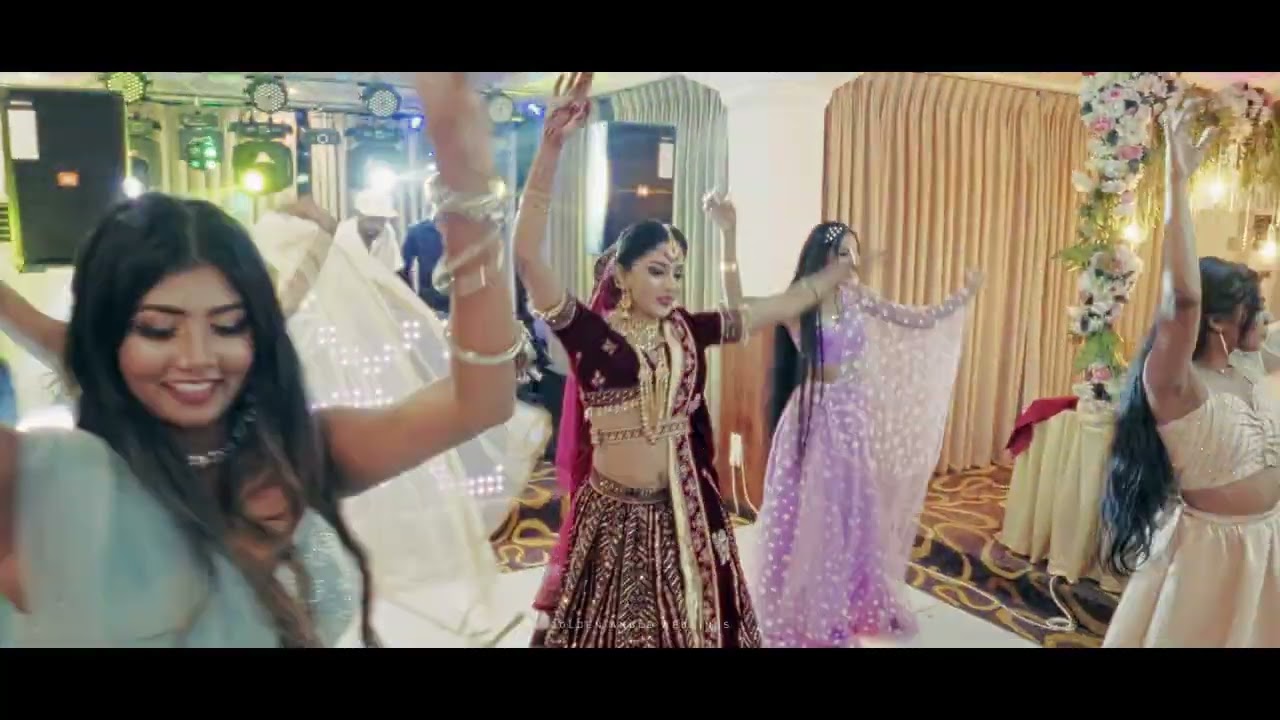Malithi And Malindu Homecoming Day Surprise Dance | Golden Angle Weddings