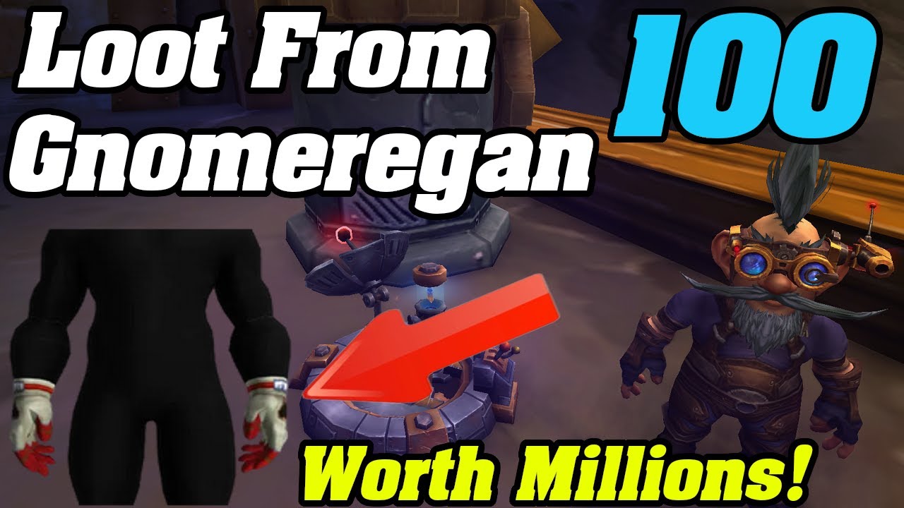 I Farmed Gnomeregan 100 TIMES!! How Much Gold Did I Make?