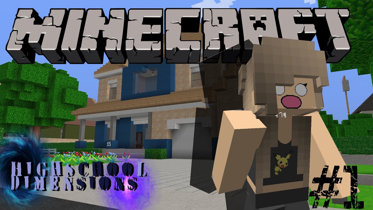 Highschool Dimensions Episode 1 - A rough start (Original Minecraft Roleplay)