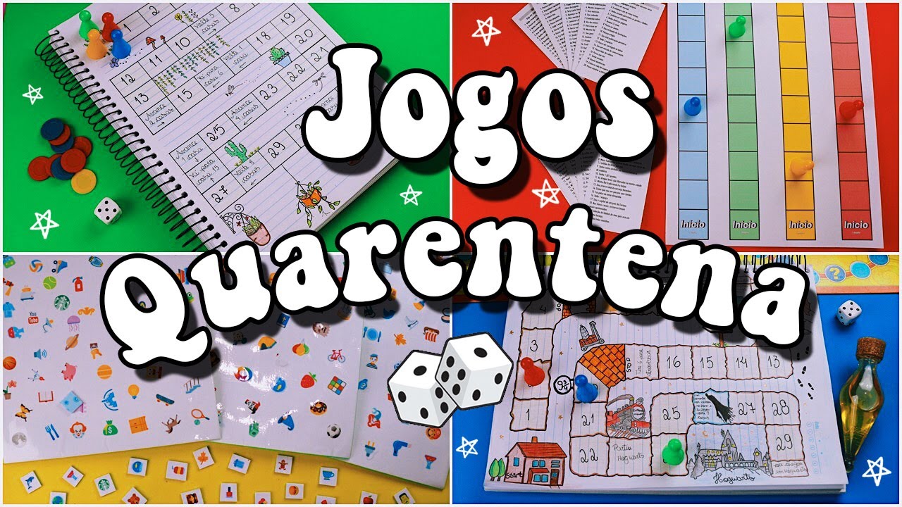 DIY JOGOS PARA QUARENTENA  - IDEIAS DIVERTIDAS E FÁCEIS