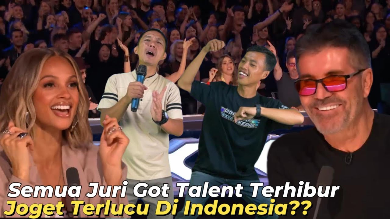 Keren!! Semua juri Got talent terhibur aksi joget yang lucu