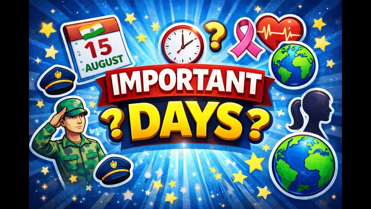 DAYS || CURRENT AFFAIRS|| STATIC GK|| IMPORTANT QUESTION FOR ALL EXAM|| DIWAS ||