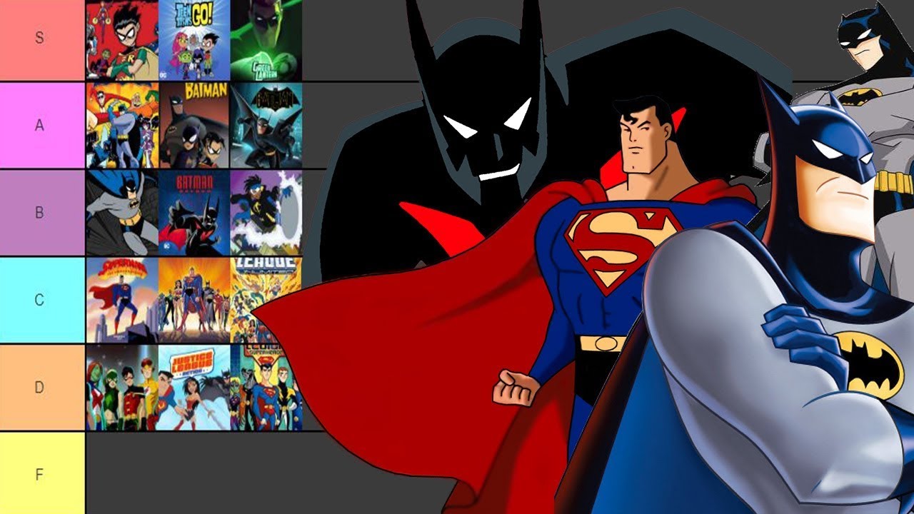 DC Animated Shows Tier List | DCAU Tier List