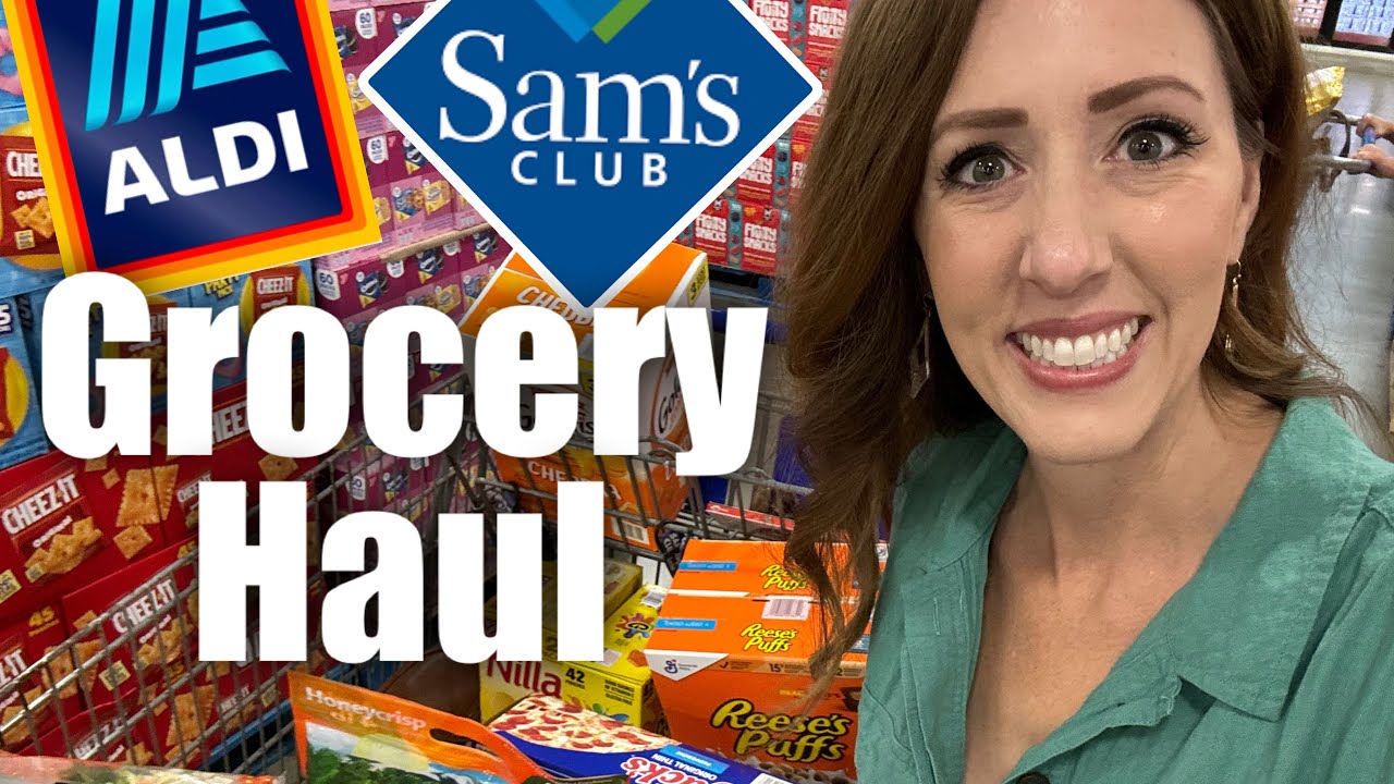 ПРОДУКТЫ ДЛЯ БОЛЬШОЙ СЕМЬИ || Sam’s Club, Aldi и многое другое!!