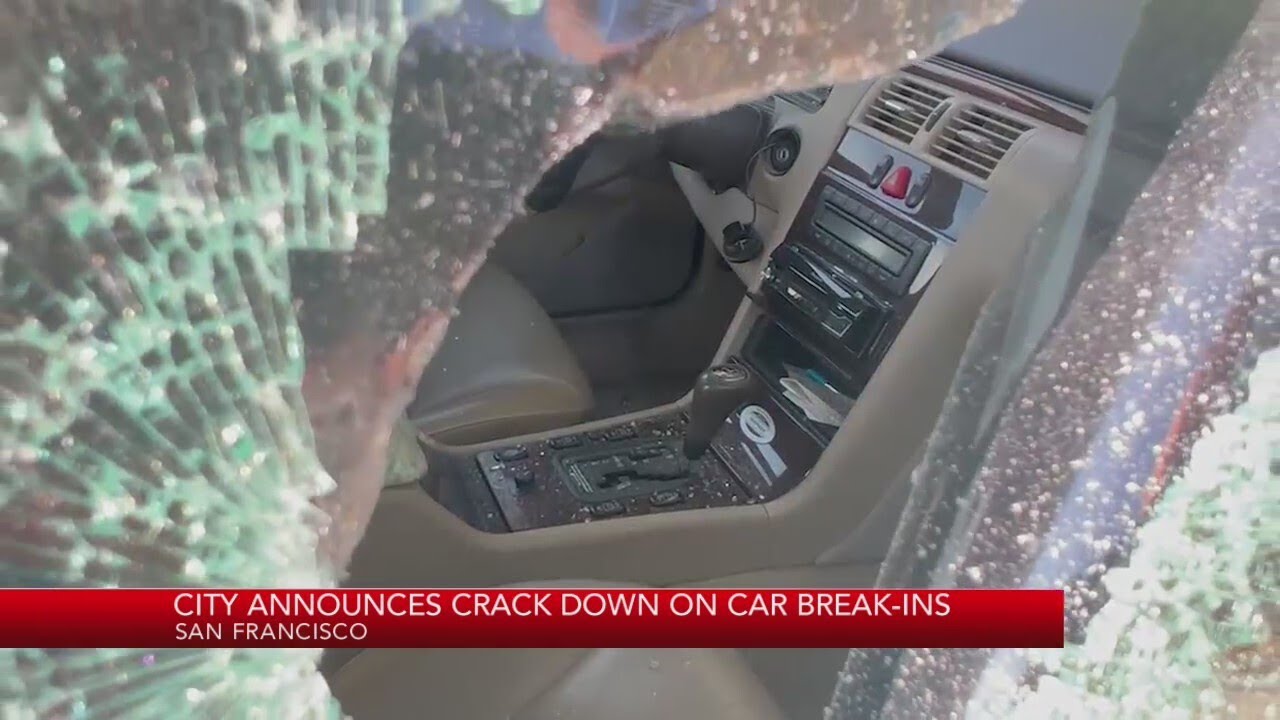 San Francisco announces crackdown on car break-ins