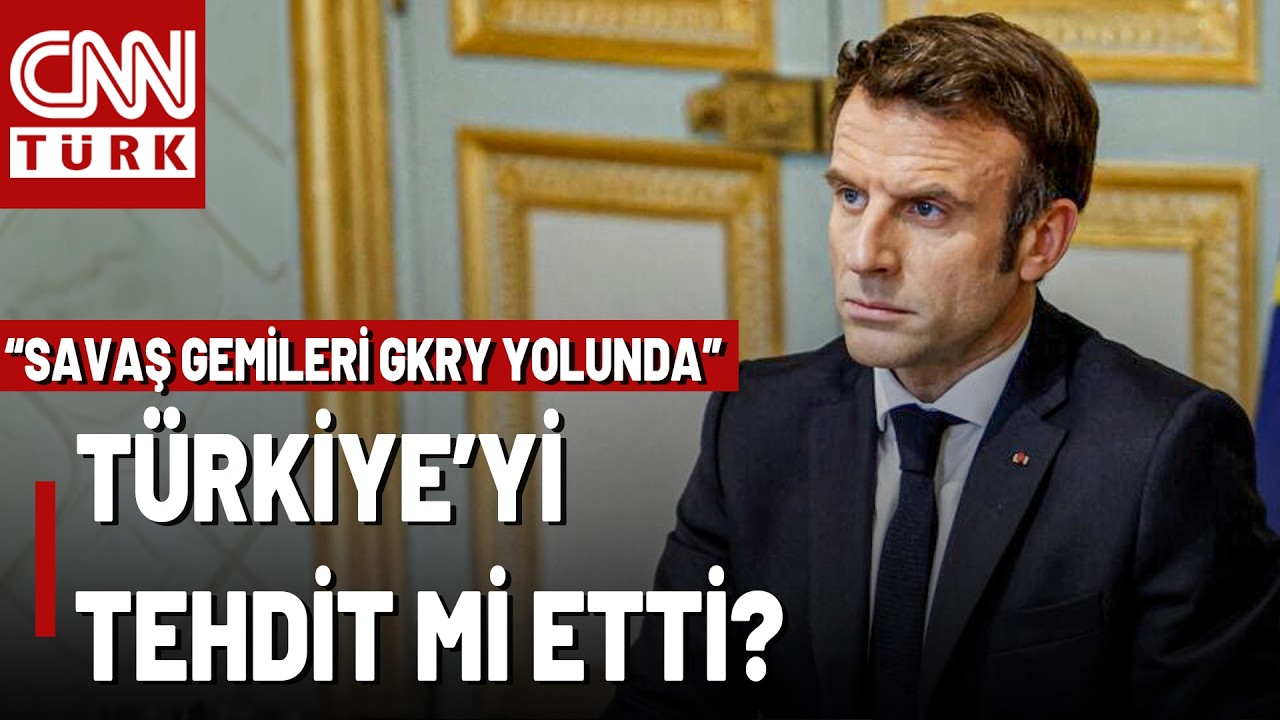 SON DAKİKA🚨Macron'dan Savaş Sözleri! 