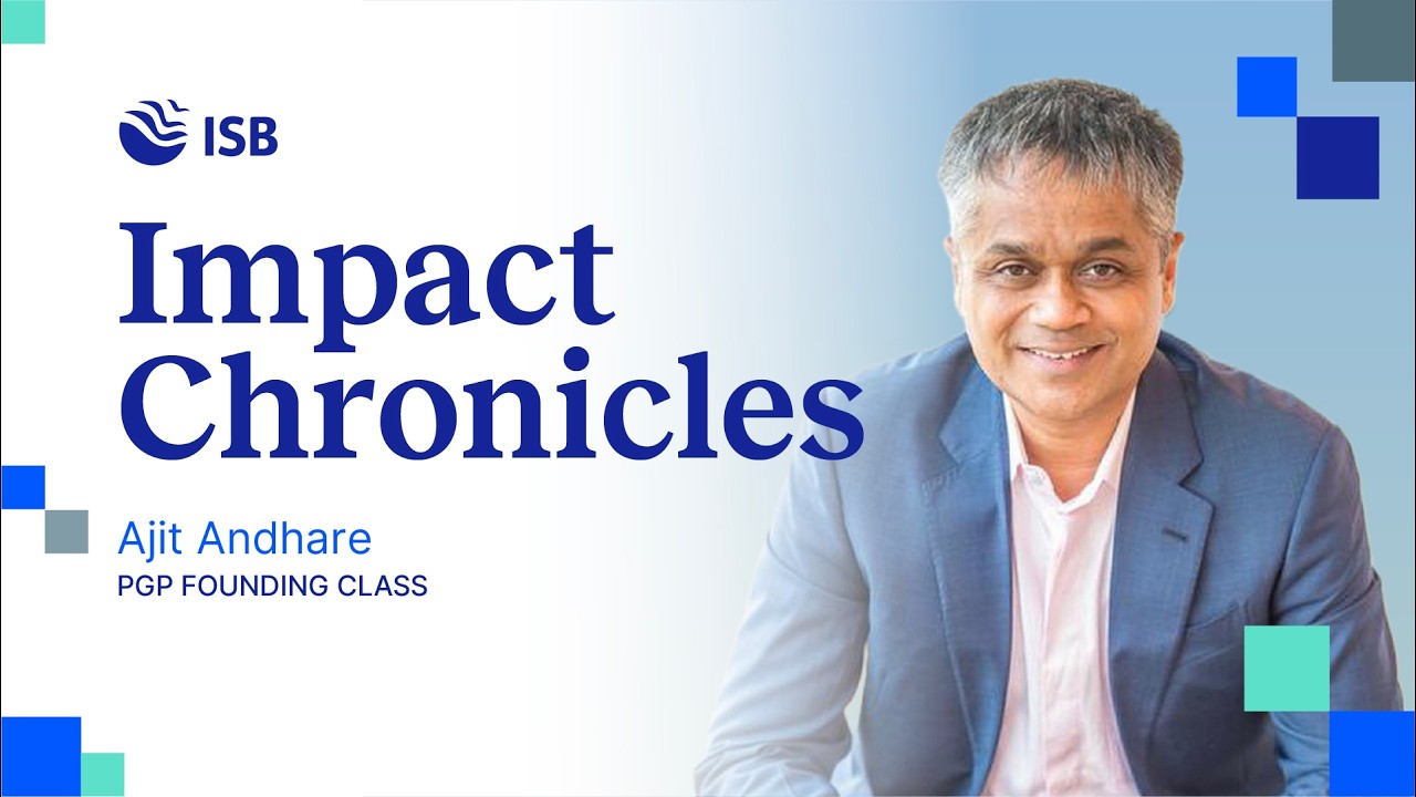 ISB Alumnus Ajit Andhare’s Journey from Engineer to Cinema Gamechanger | Impact Chronicles