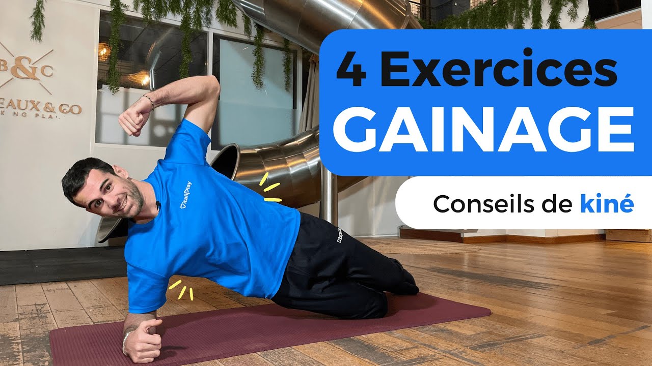4 Exercices de GAINAGE apr&egrave;s 50 ans [conseil de kin&eacute;]