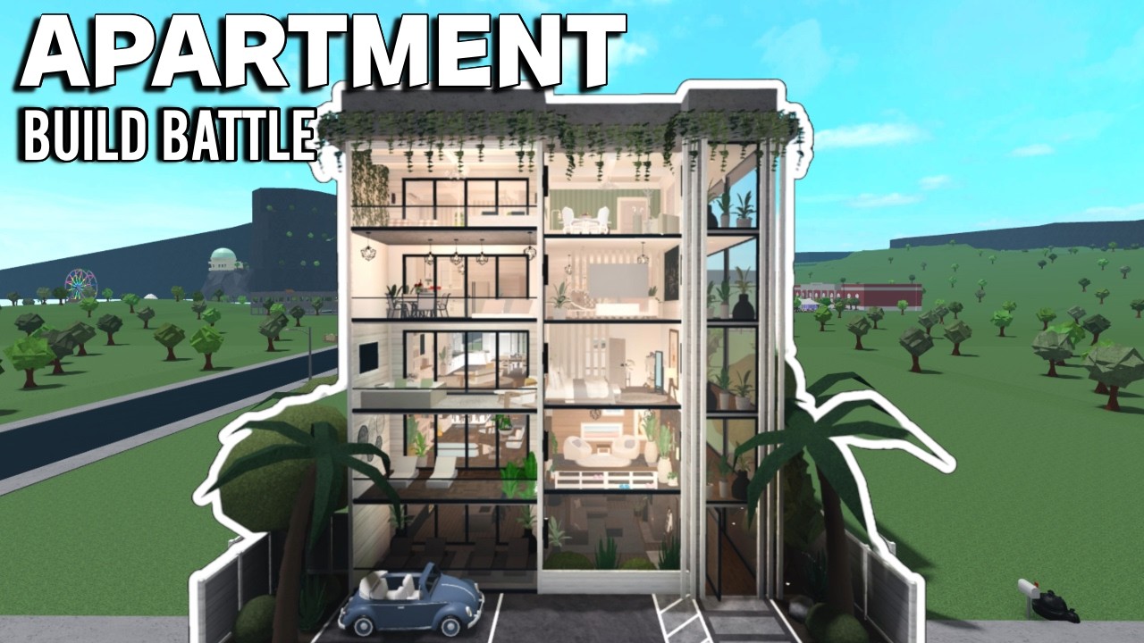 $500K APARTMENT BUILD BATTLE IN BLOXBURG