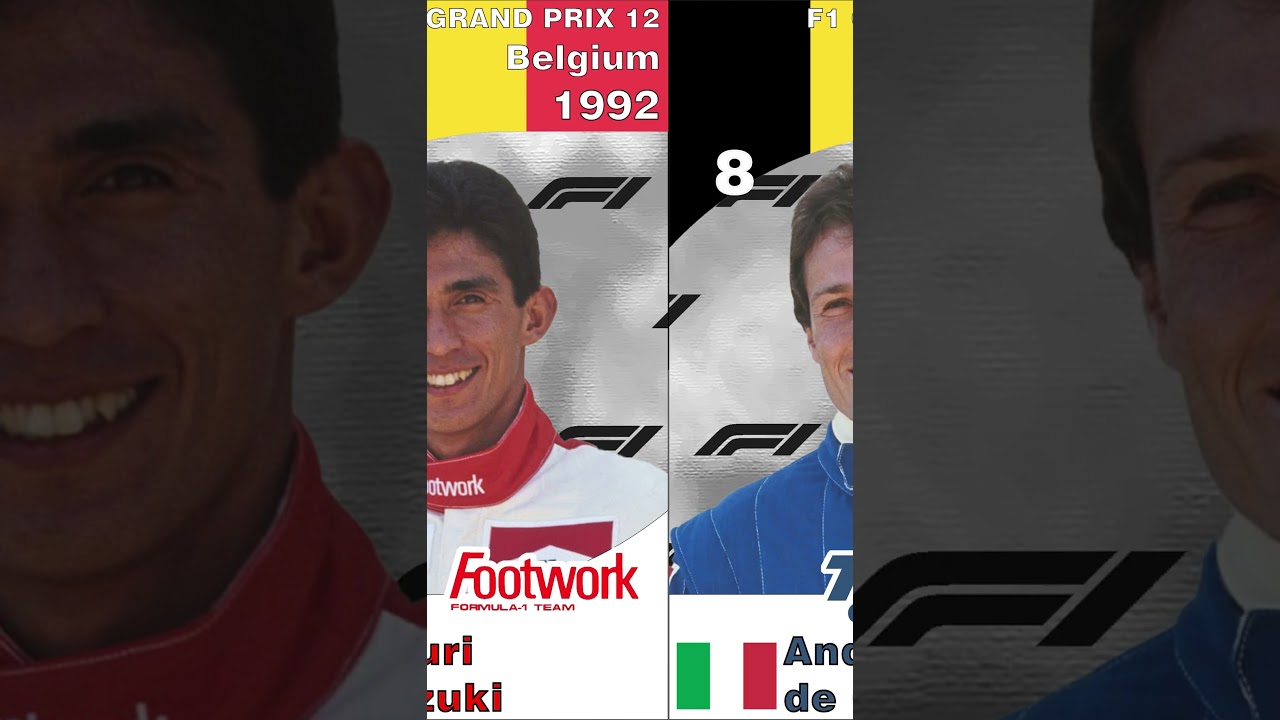 Formula 1 1992 Belgian Grand Prix 