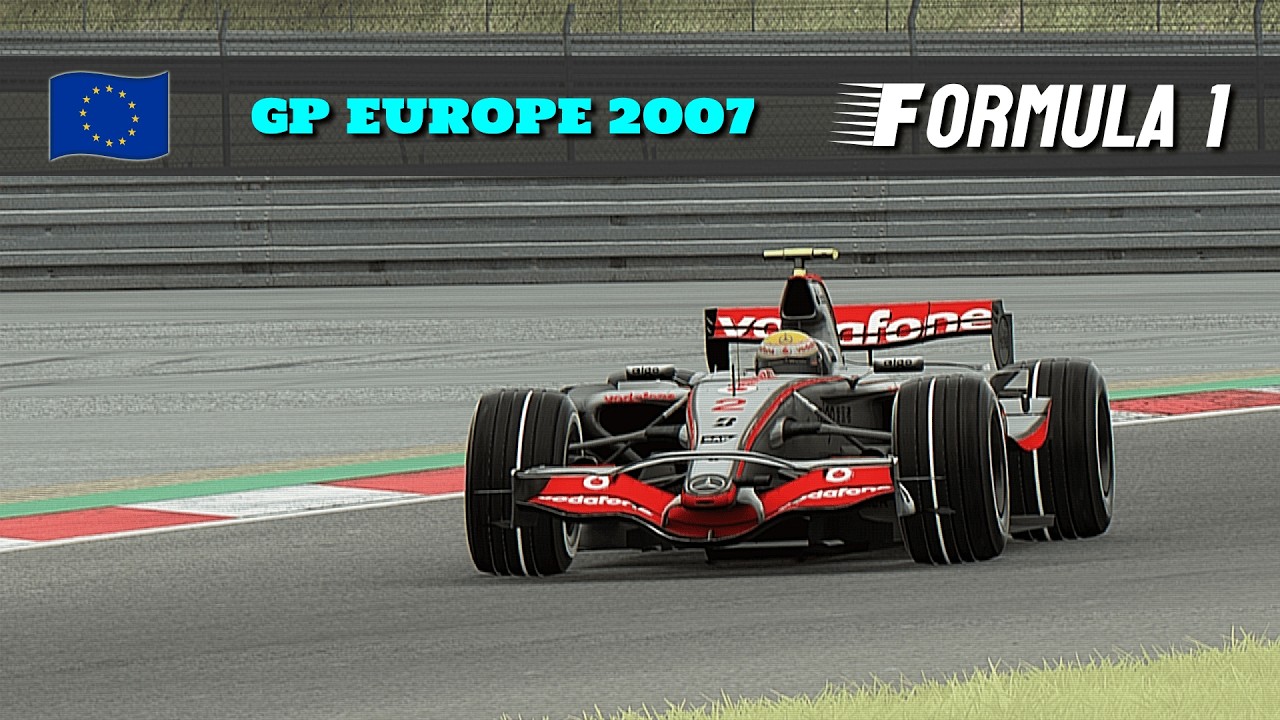 GP Europe (Nürburgring) | F1 2007 | Lewis Hamilton | McLaren MP4-22 Mercedes